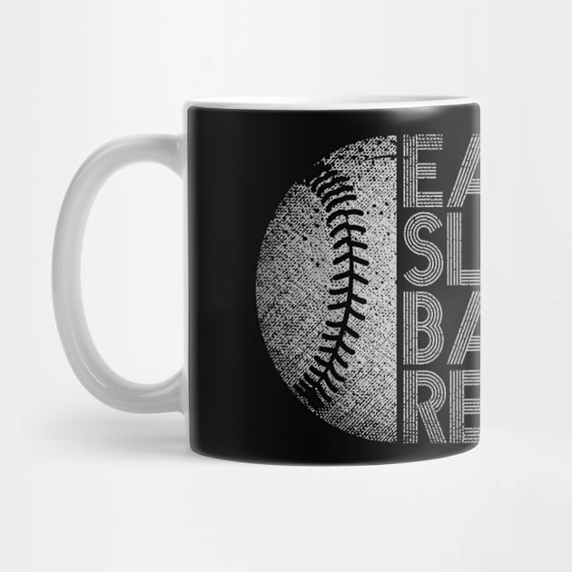 Eat Sleep Baseball Repeat Baseball Player Funny Baseball by zwestshops